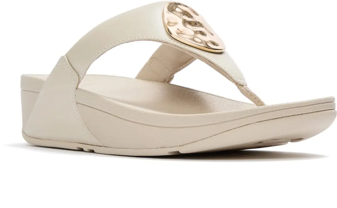 FitFlop Lulu Adornment Teenslippers BEIGE