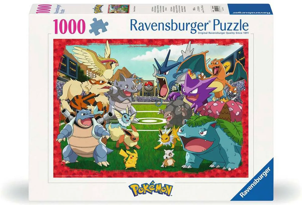 Ravensburger Pokémon 1000 Stuks Legpuzzel - Multicolor