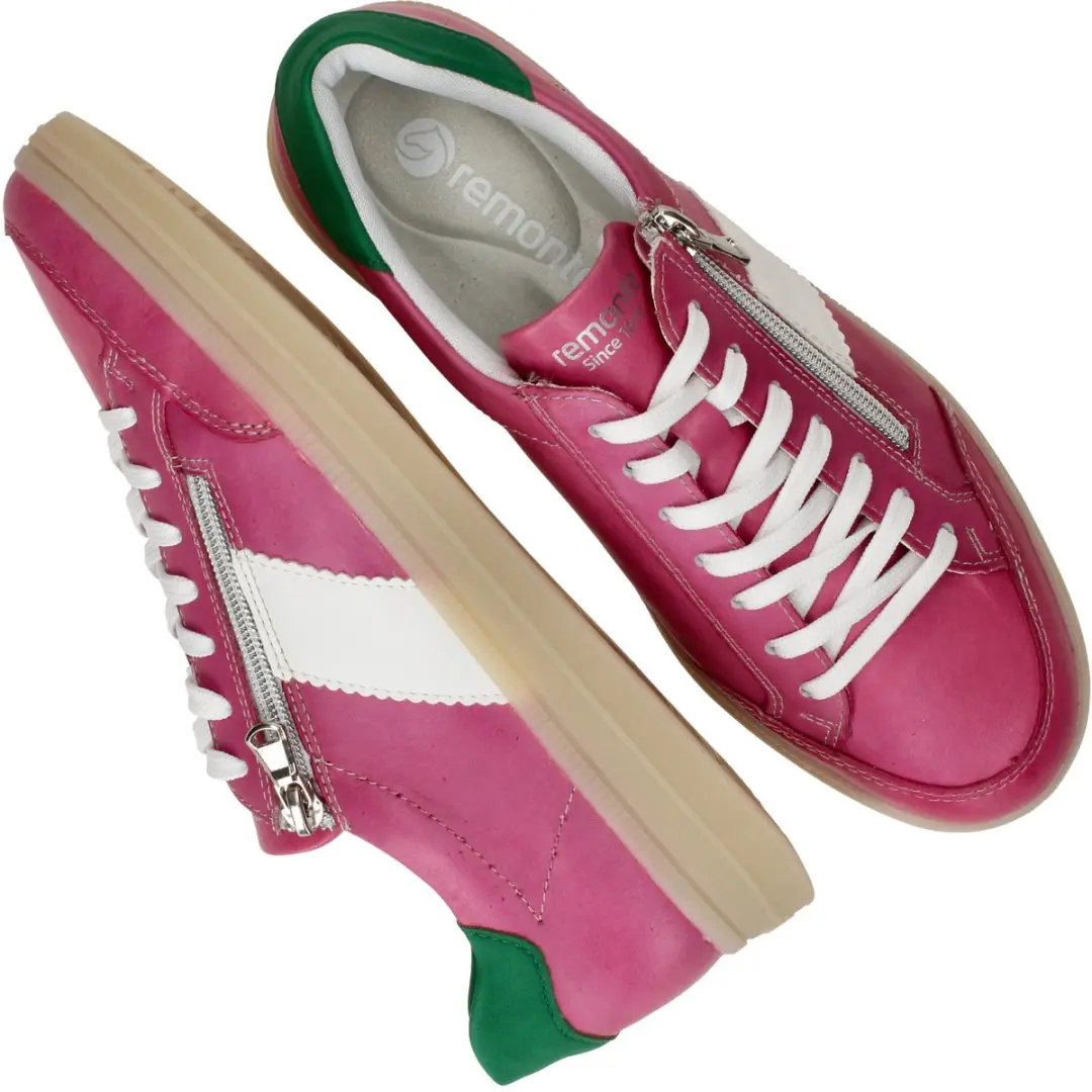 Remonte Veterschoenen Laag Veterschoenen Laag - fuchsia - Maat 38 - afbeelding 5 van 6