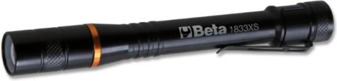 Beta ​​LED-inspectiezaklamp, gemaakt van stevig geanodiseerd aluminium