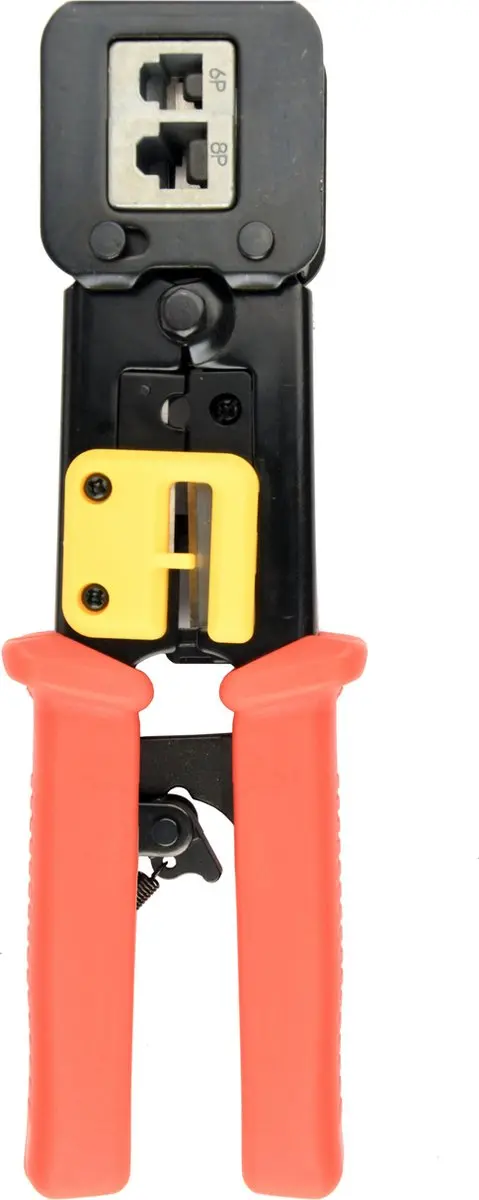Cablexpert Universele modulaire krimptang RJ11/RJ12/RJ45 met doorsteekmontage