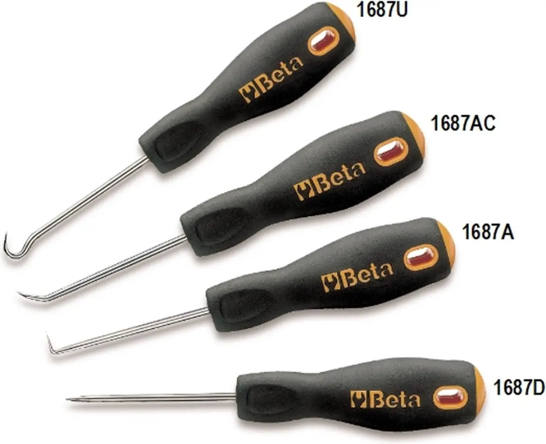 Beta Tools 4-delige Kraspenset 1687/S4 staal
