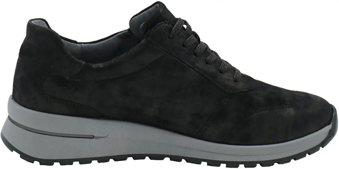 Waldlaufer Dames Veterschoen H-Inessa Zwart 928002 192 001