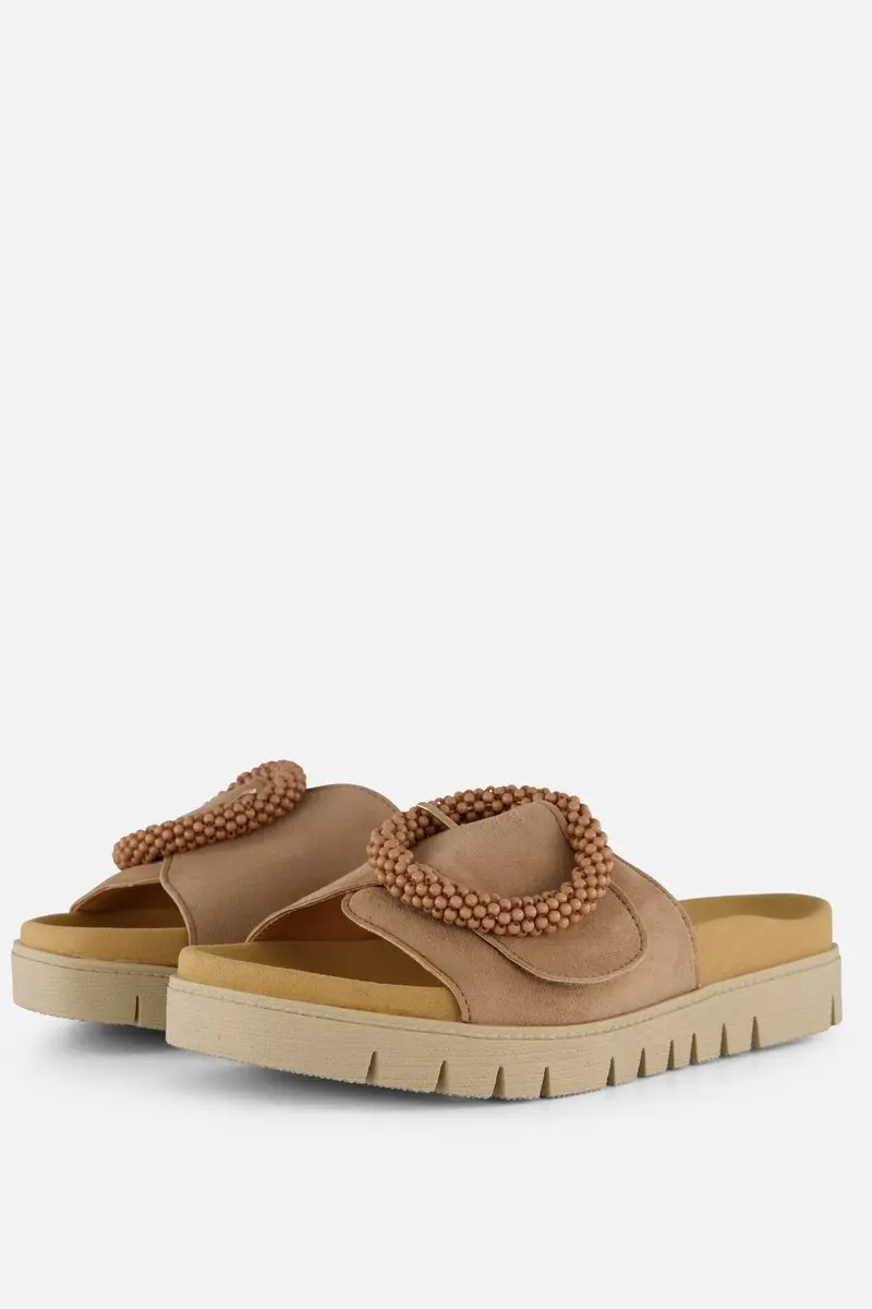 Gabor Sandalen beige Suede