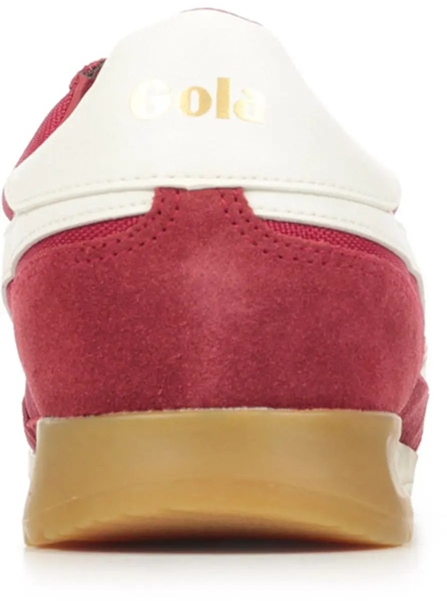 Gola Tornado CMB623 Trainers - Diep rood/Off wit - afbeelding 2 van 6