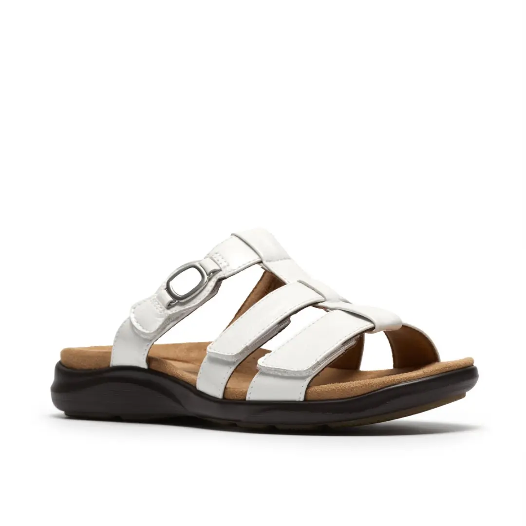 Clarks Kitly Pearl Leren Schoenen - Wit - 38 - afbeelding 3 van 6