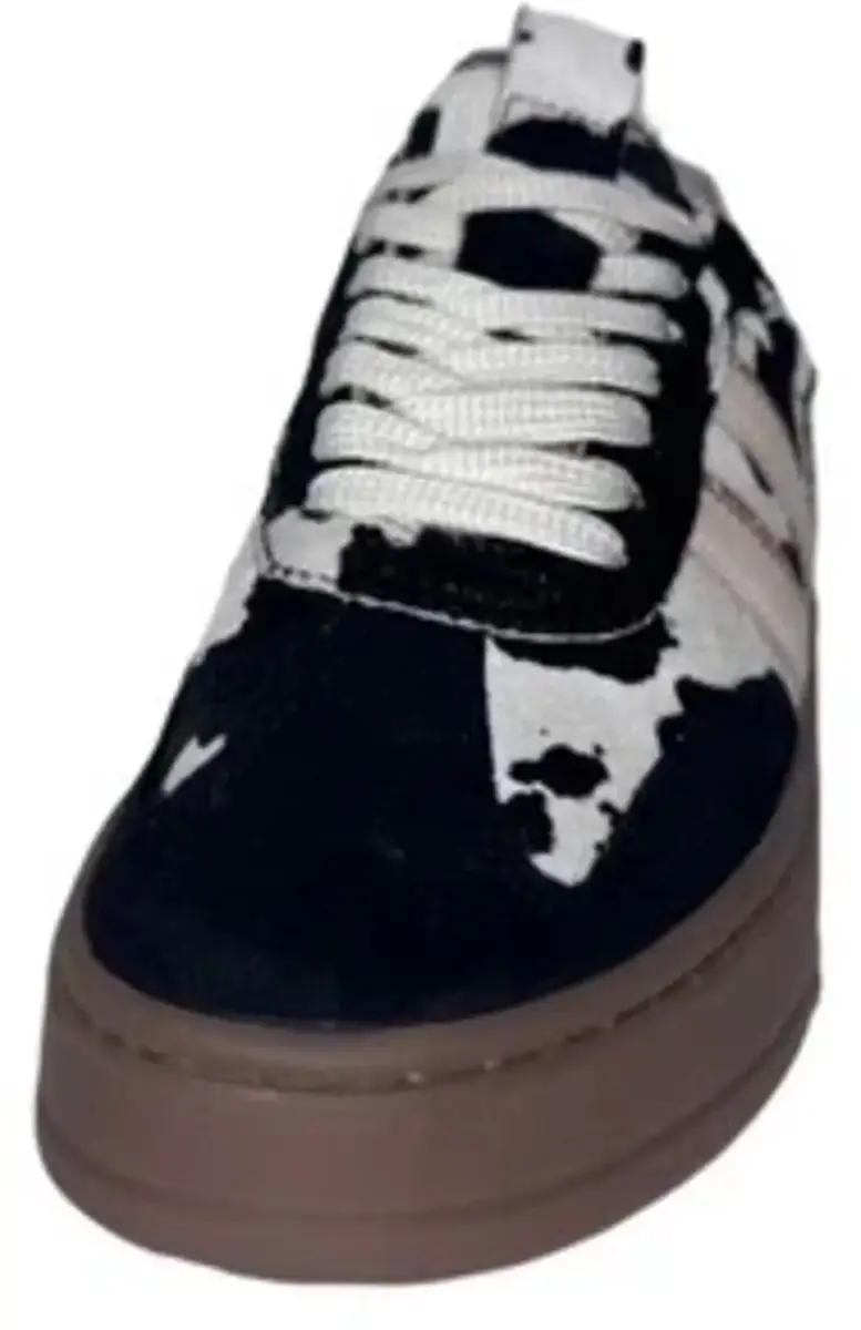 Poelman Sneaker zwart wit (Maat