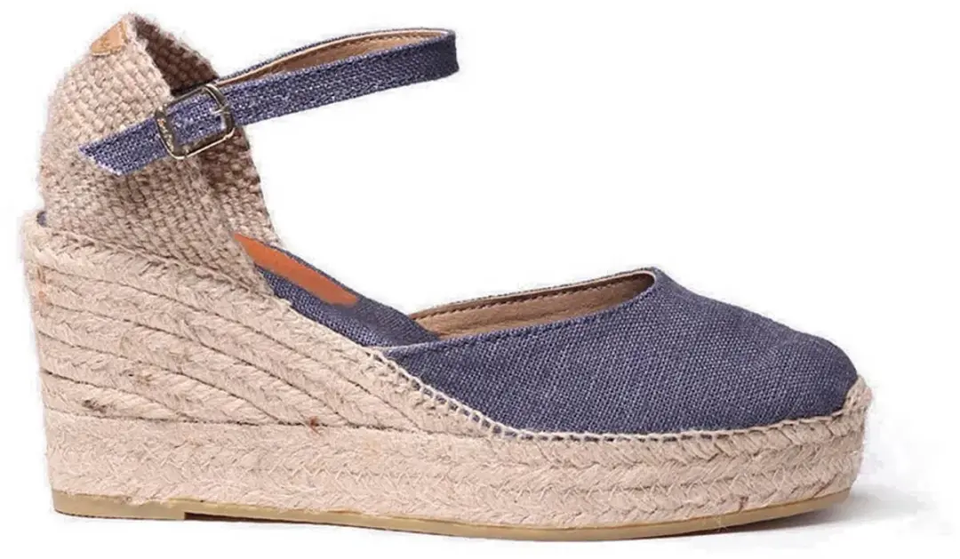 Toni Pons Laia-nt Wedge Espadrilles Blauw EU 42 Vrouw