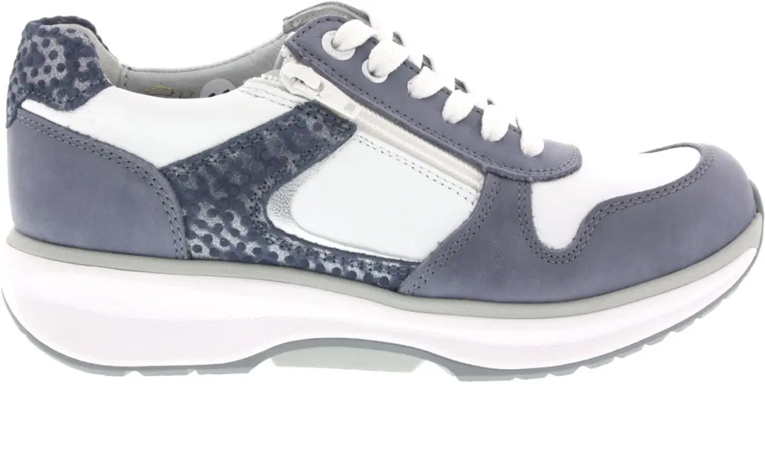 Dames Veterschoenen Xsensible New Jersey Denim Combi Gx Jeansblauw