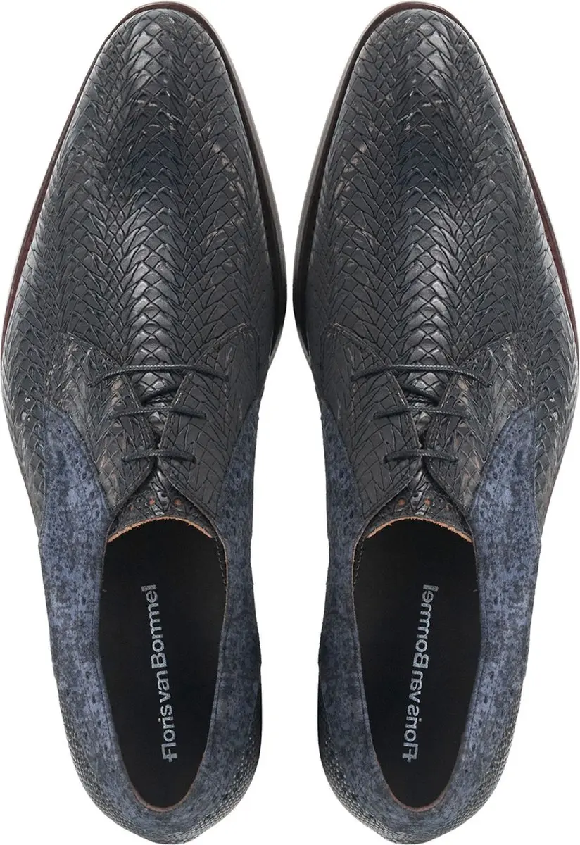 Floris van Bommel Veterschoenen SFM-30161 - Blauw - Maat 46 - afbeelding 6 van 6