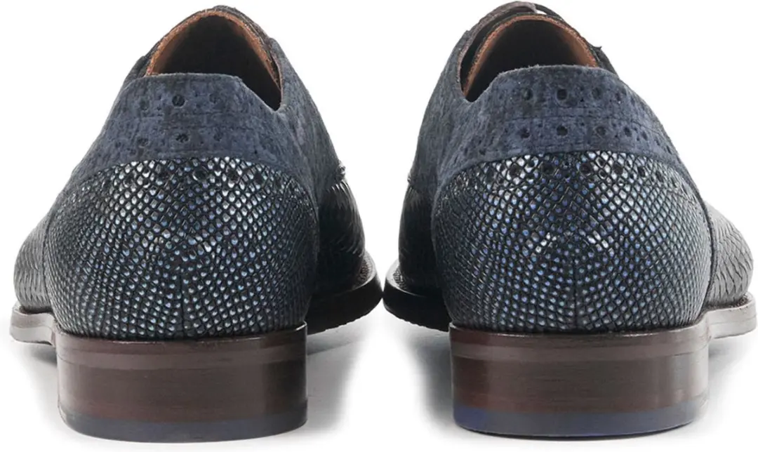 Floris van Bommel Veterschoenen SFM-30161 - Blauw - Maat 46 - afbeelding 5 van 6