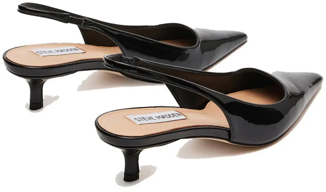 Steve Madden Kari Damesschoenen - Zwart Lak - Maat 37 - afbeelding 4 van 6