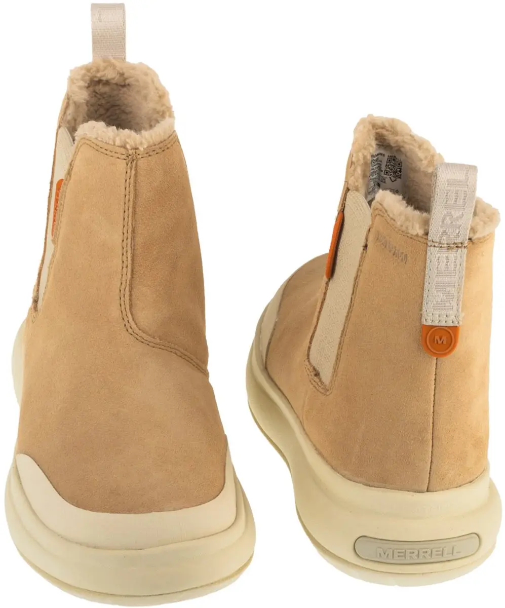 Merrell Marquette Thermo Pull On WP Laarzen - Vrouwen 40 - Beige