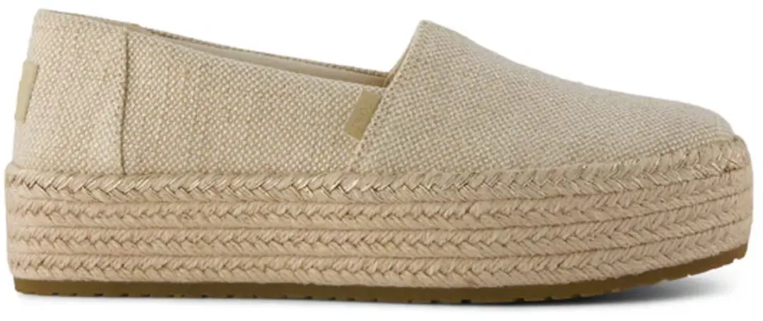 TOMS Valencia espadrilles gold