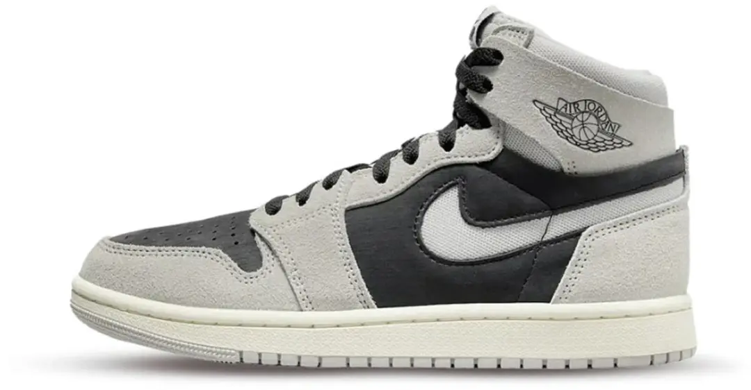 Air Jordan 1 Zoom CMFT 2 Sneaker Neutral Grey Black Schoenmaat EU : 42