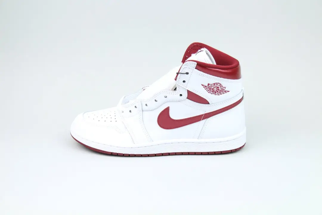 Jordan 1 Retro High 85 'Metallic Burgundy'.