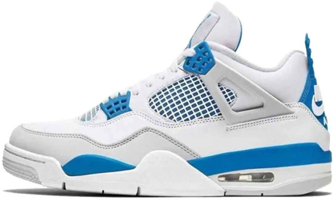 Air Jordan 4 Retro, Military Blue, EUR 39, FV5029-141, Nike Sneakers