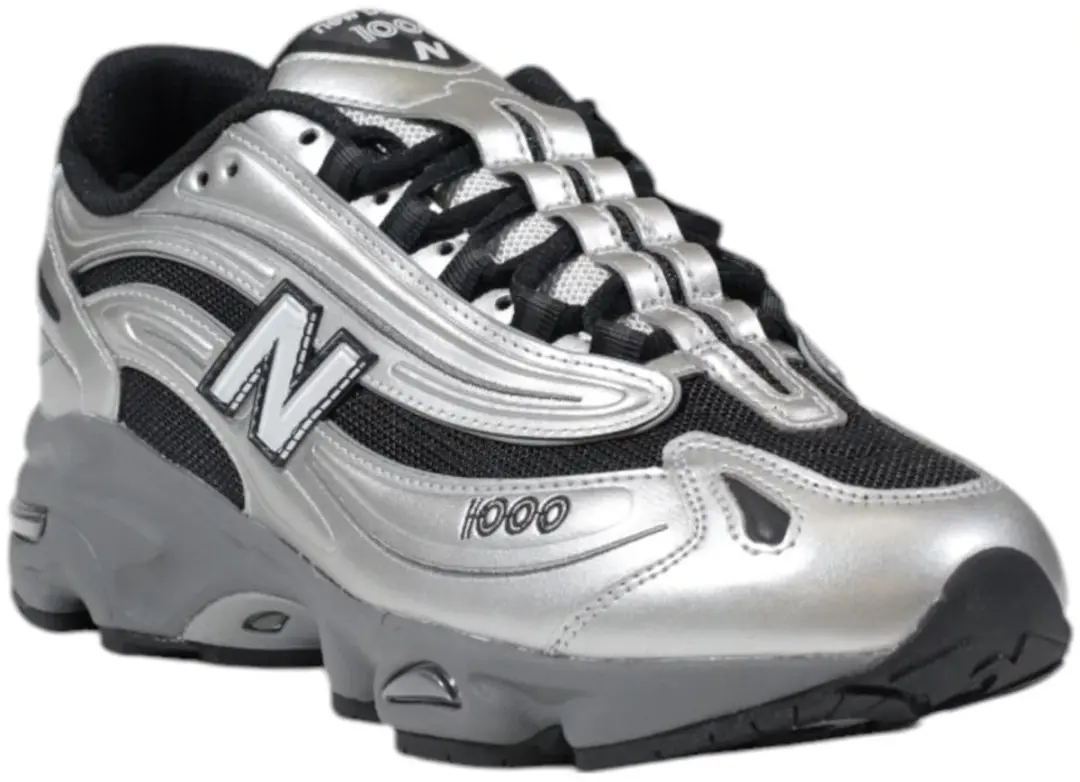 New Balance M1000EGR Slip-On Sneakers - Zilver - afbeelding 4 van 6