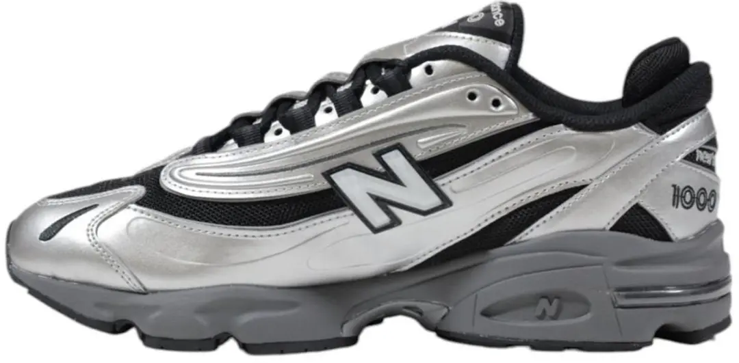 New Balance M1000EGR Slip-On Sneakers - Zilver - afbeelding 3 van 6