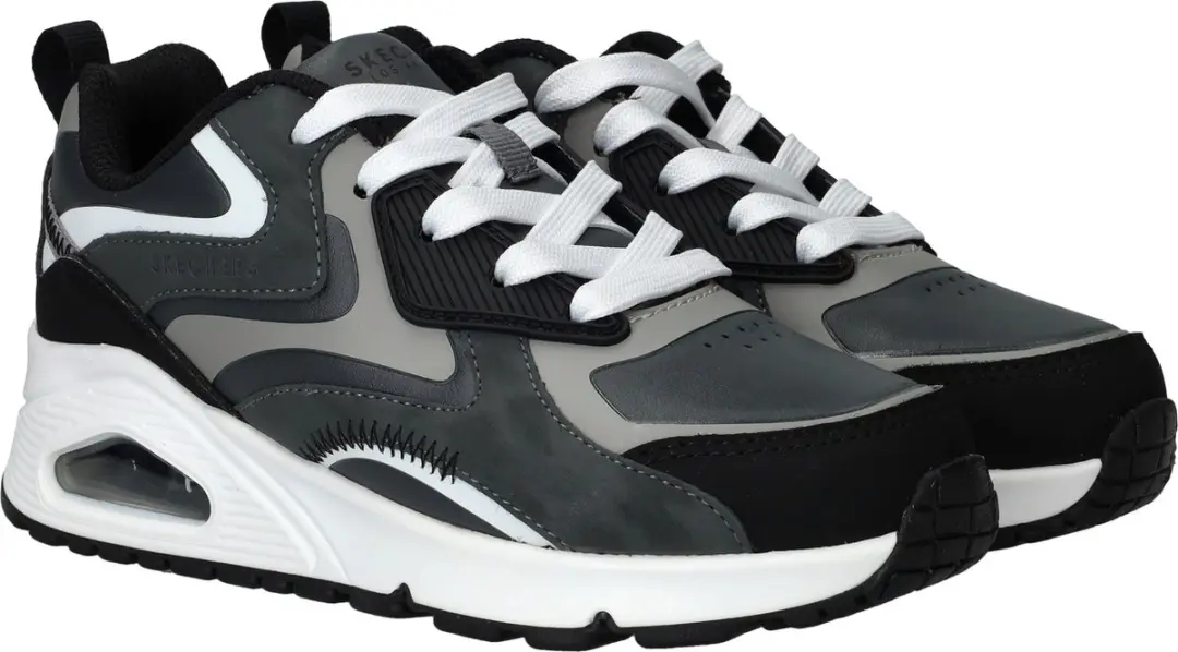 Skechers UNO GEN1 403647L Jongens Sneakers - Grijs - afbeelding 3 van 6