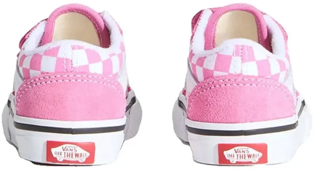 Vans Old Skool V Color Theory Sneakers - Maat 20 - Roze/Wit - afbeelding 4 van 6