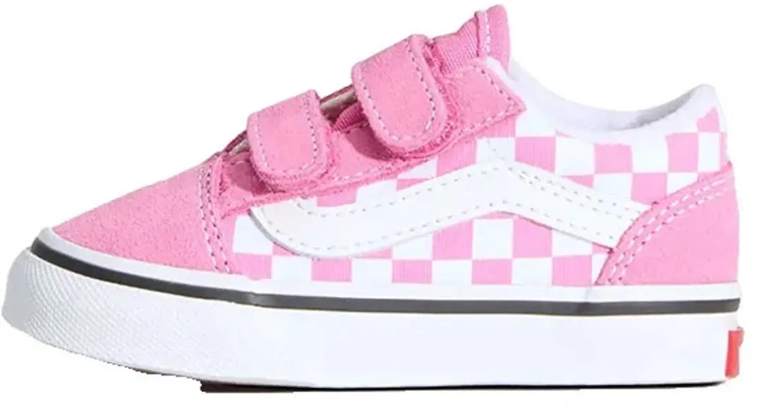 Vans Old Skool V Color Theory Sneakers - Maat 20 - Roze/Wit - afbeelding 2 van 6