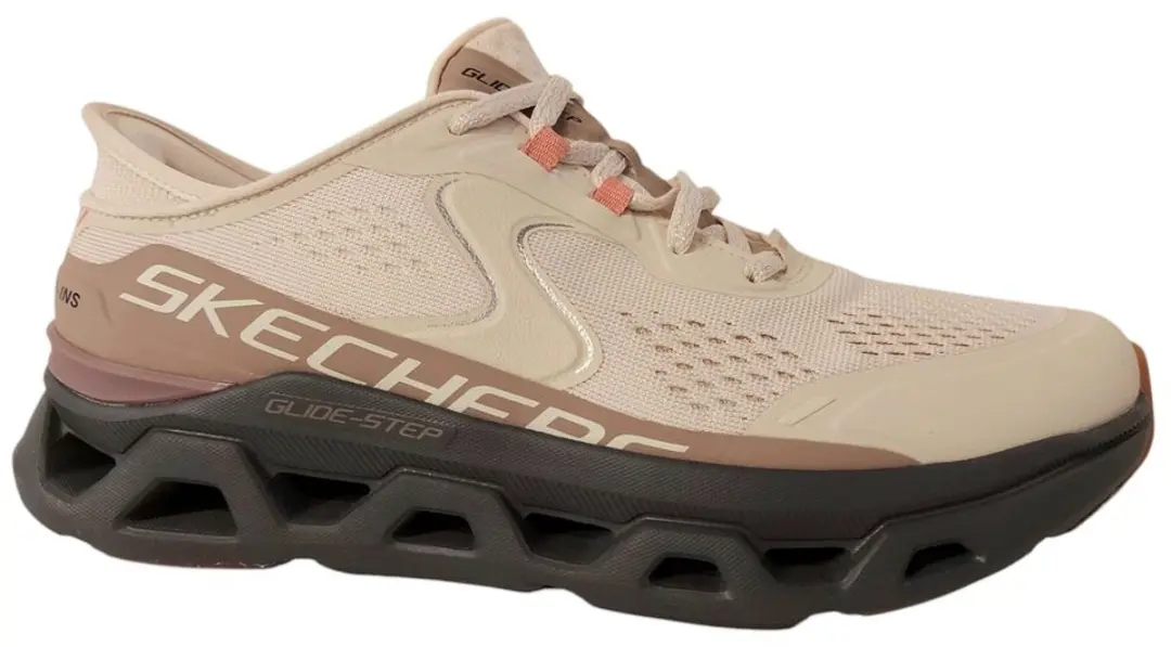 Skechers Instapper Hands-Free Slip-Ins Glide Step Altus 150510/NTGY Wit Grijs Ma