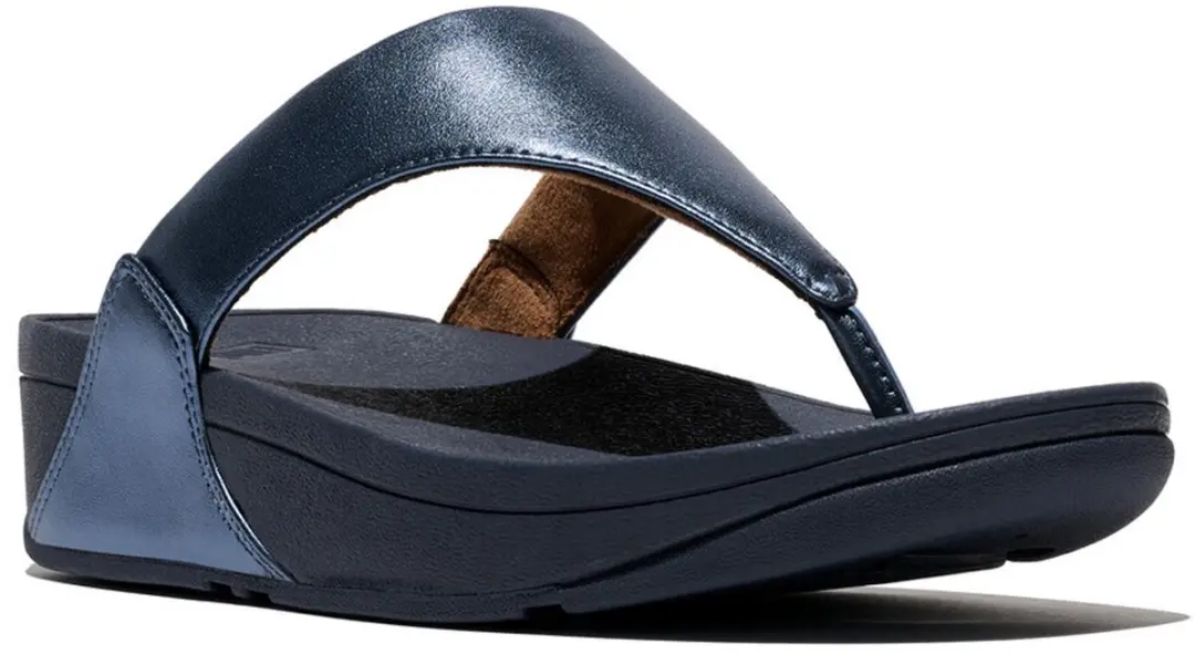 FitFlop Lulu Leather Toepost Dames Slippers