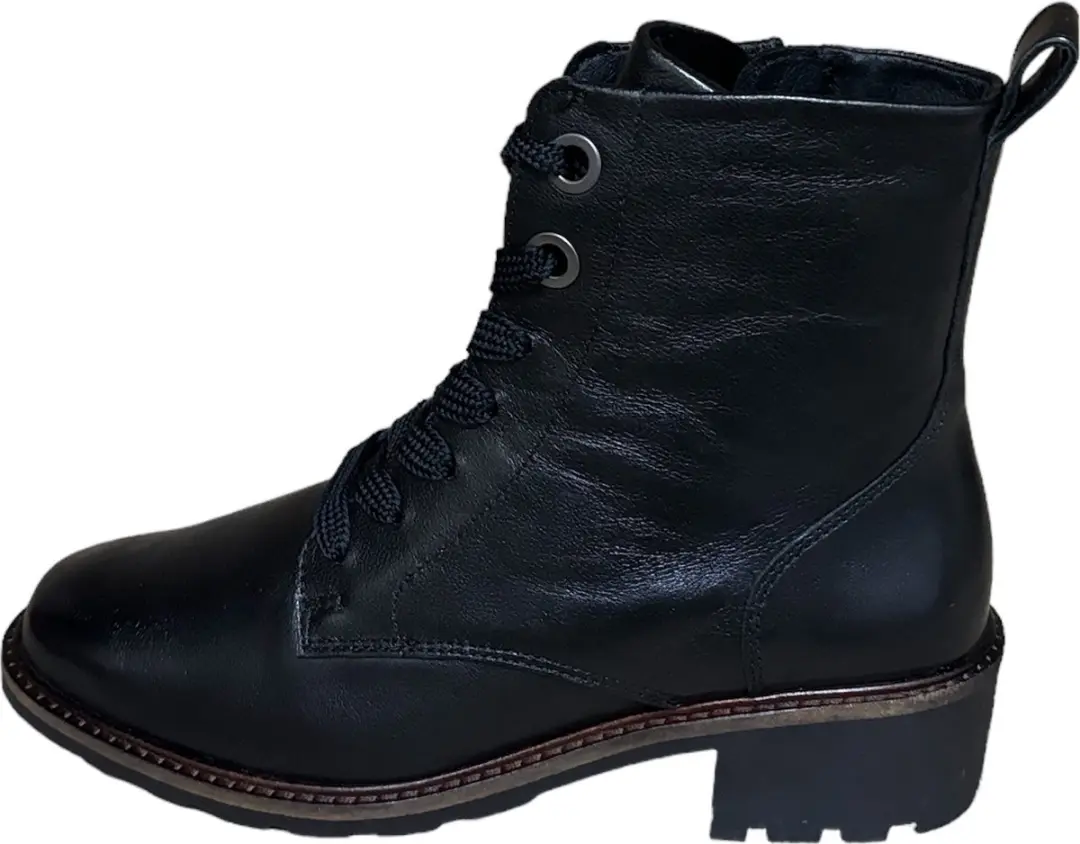 Solidus Kinga zwarte biker stretch H/K (Maat