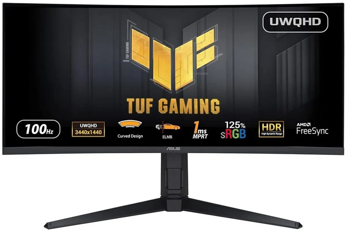 ASUS TUF Gaming VG34VQEL1A WQHD Monitor 34 Inch - 100Hz