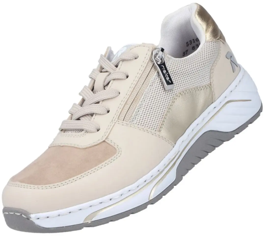 Rieker dames sneaker beige