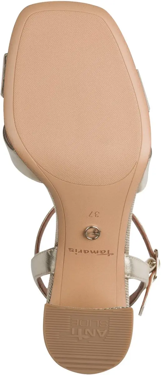 Tamaris Sandalen Met Hak goud Synthetisch - Maat 36 - afbeelding 6 van 6