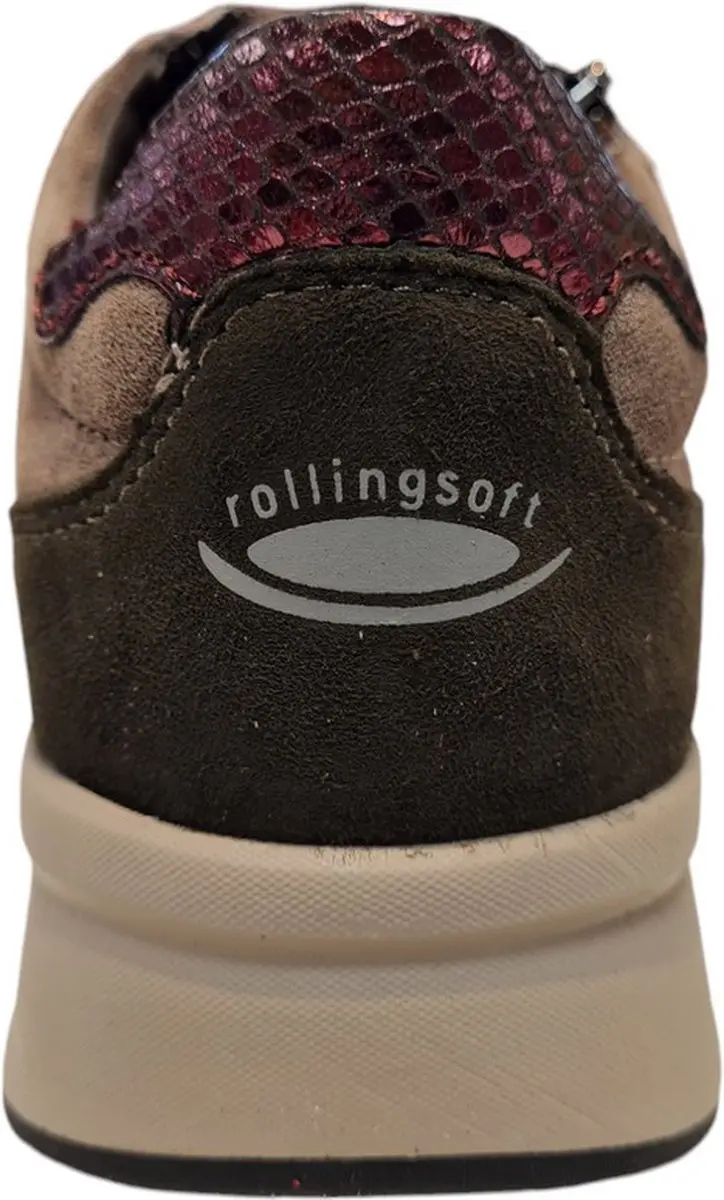 Gabor Rollingsoft Sensitive Wandelsneaker 37.5 - Taupe