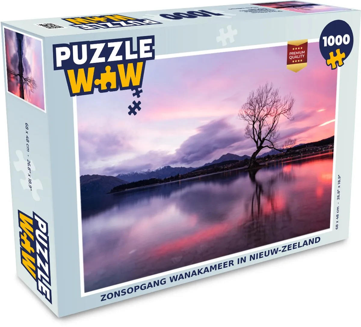 PuzzleWow Boom Meer Legpuzzel 1000 Stuks - Multicolor