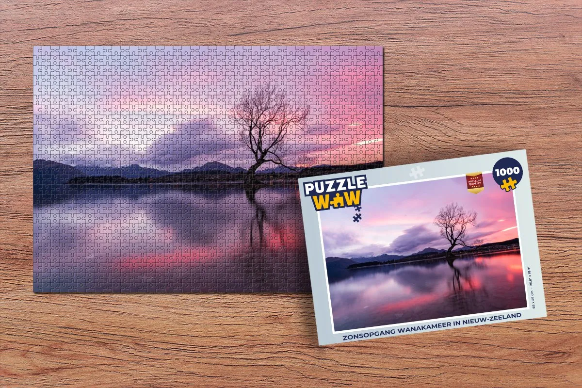 PuzzleWow Boom Meer Legpuzzel 1000 Stuks - Multicolor