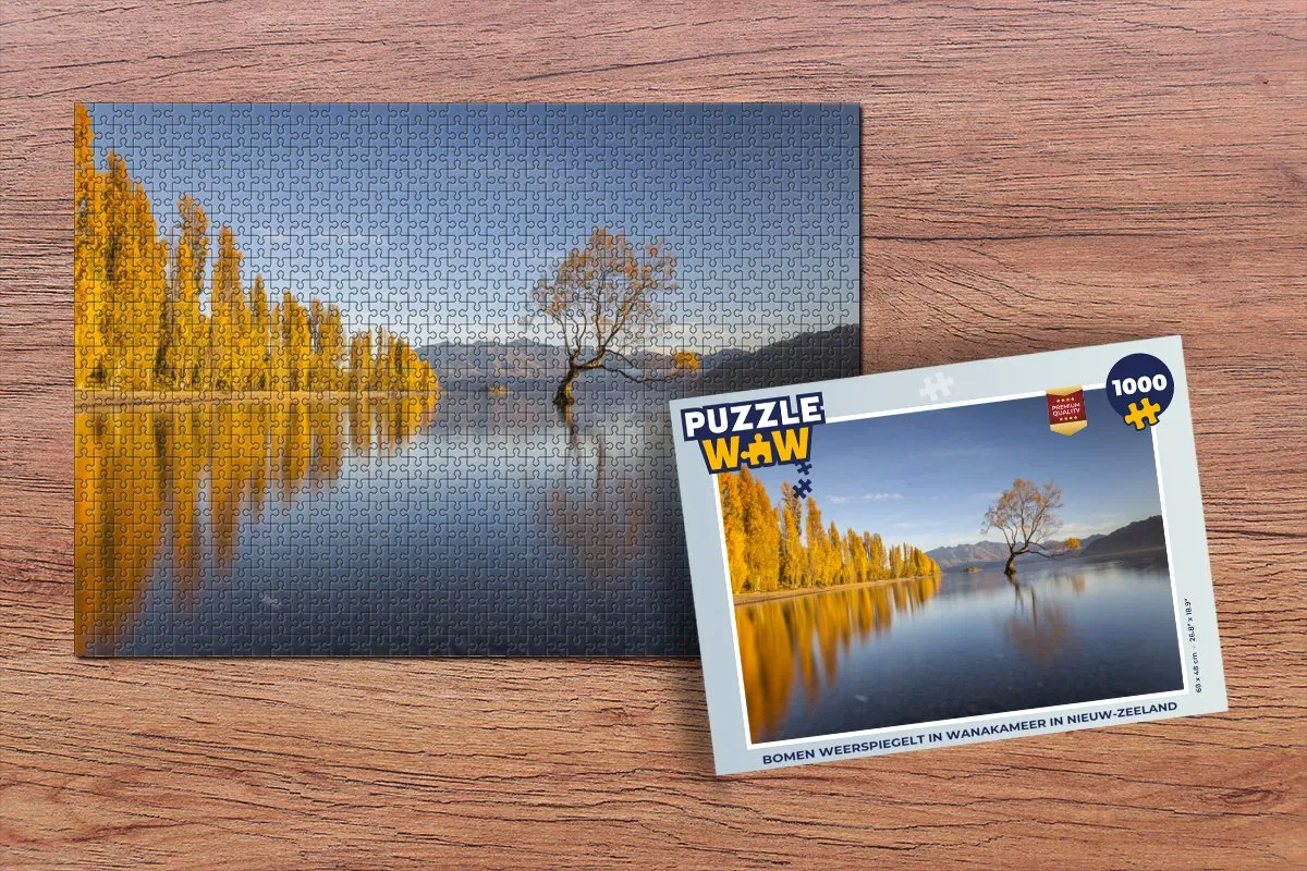 PuzzleWow Boom Meer Legpuzzel 1000 Stuks - Multicolor