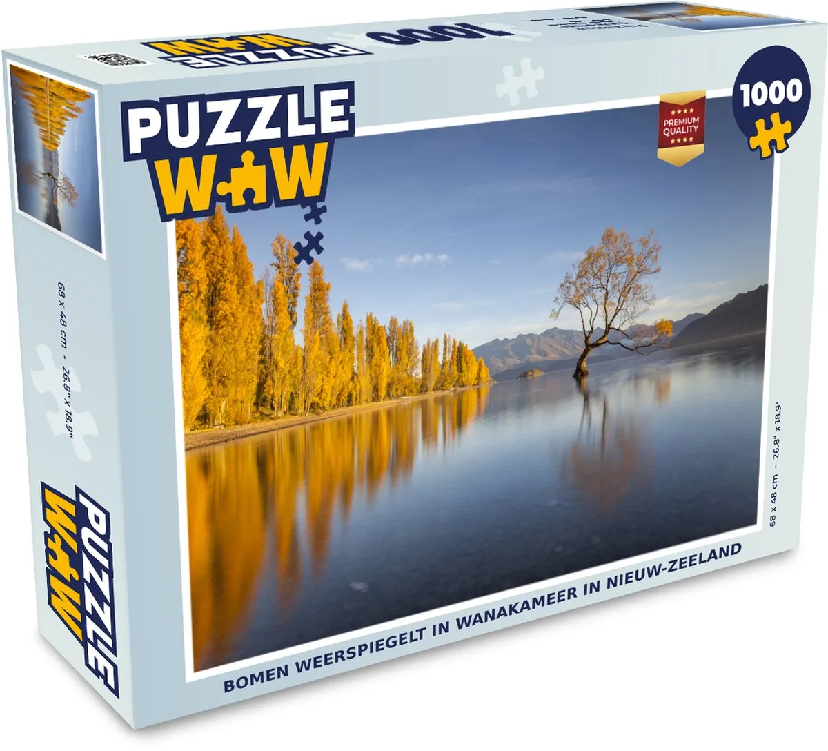 PuzzleWow Boom Meer Legpuzzel 1000 Stuks - Multicolor