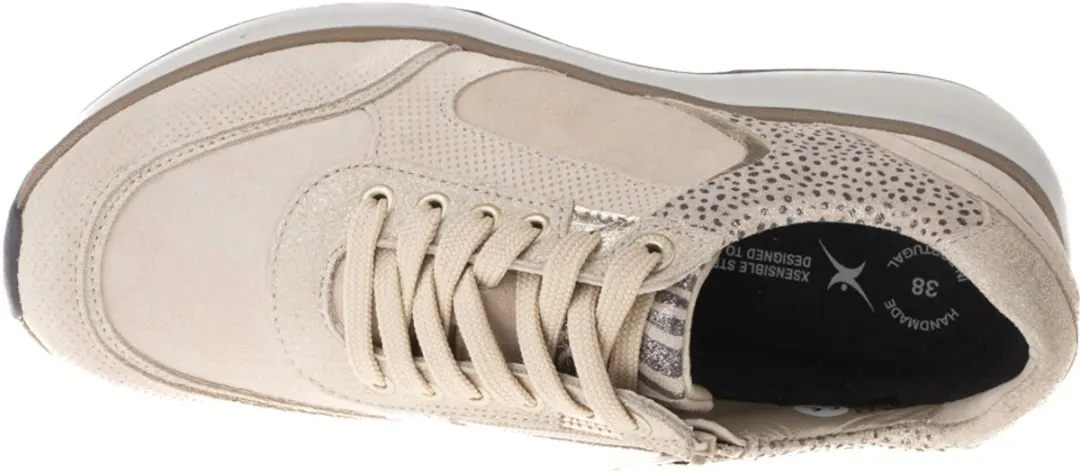 Xsensible Georgia Sand Dames Veterschoenen - Maat 41