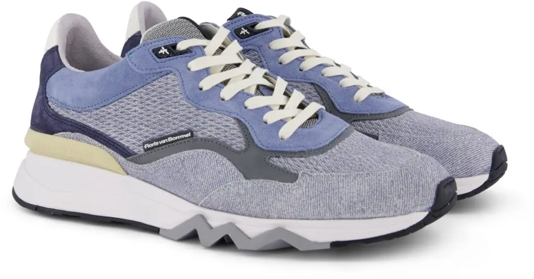 Floris van Bommel DE ZAGER 02.56 Lage Sneakers - Blauw 44 - afbeelding 5 van 6