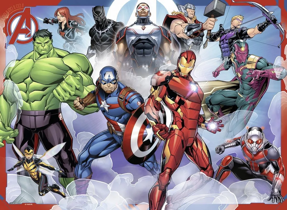 Ravensburger The Avengers Legpuzzel 100 Stuks - 108084