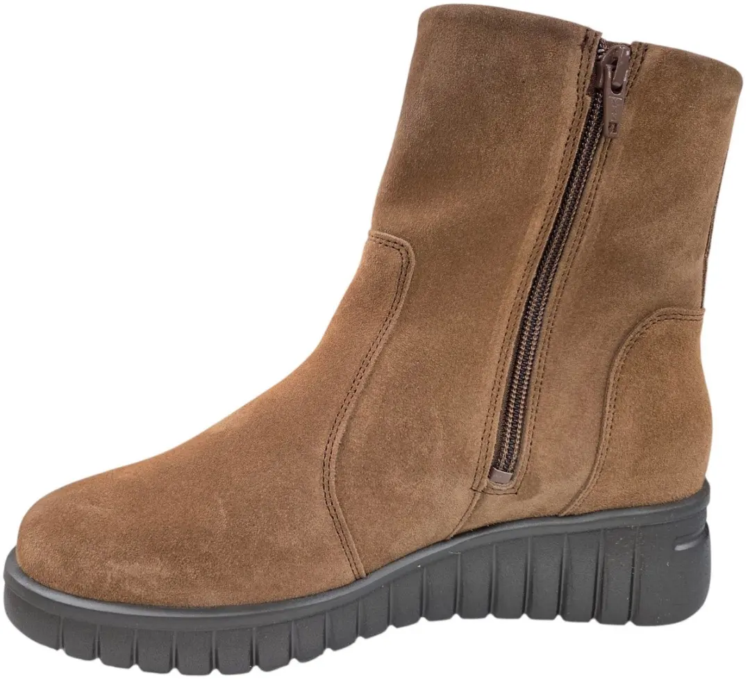Hartjes Suede Enkellaarzen - Bruin - 38 - afbeelding 4 van 4