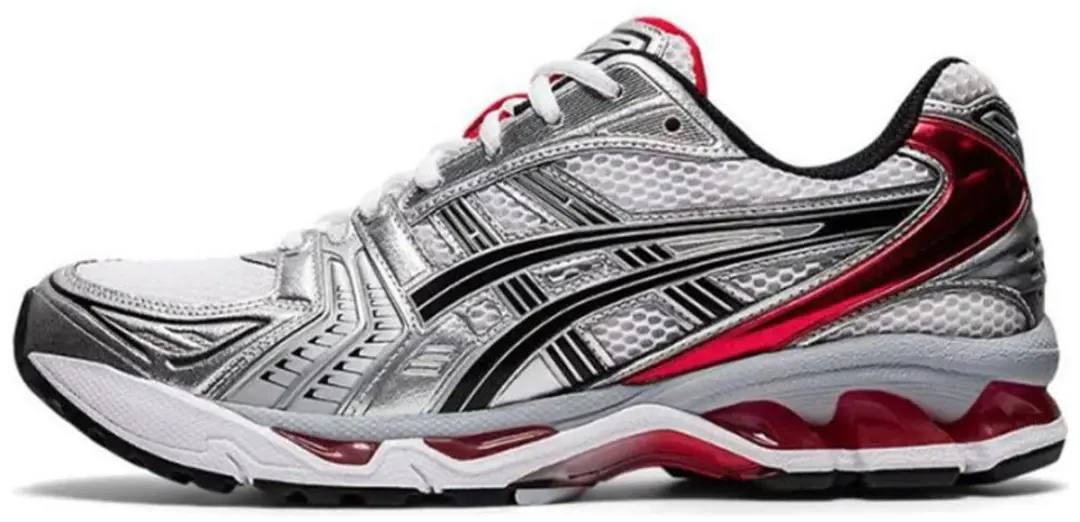 ASICS Gel-Kayano 14 White Classic Red