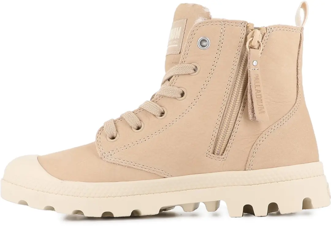 PALLADIUM Pampa Hi Zip WL W winter-enkellaarzen voor dames 95982-271 beige