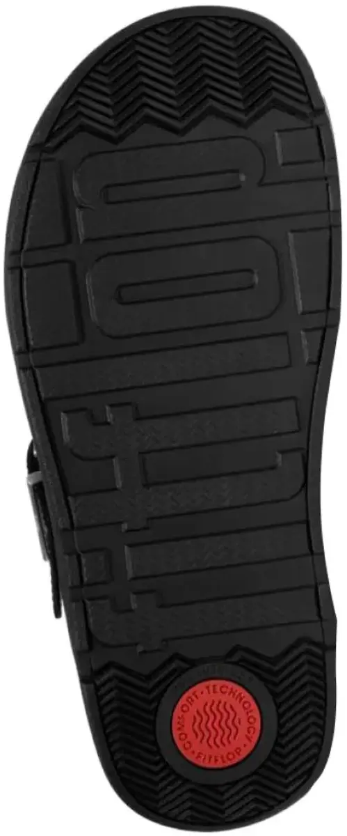 FitFlop Gen FF Leren Sandalen - 38 - Zwart