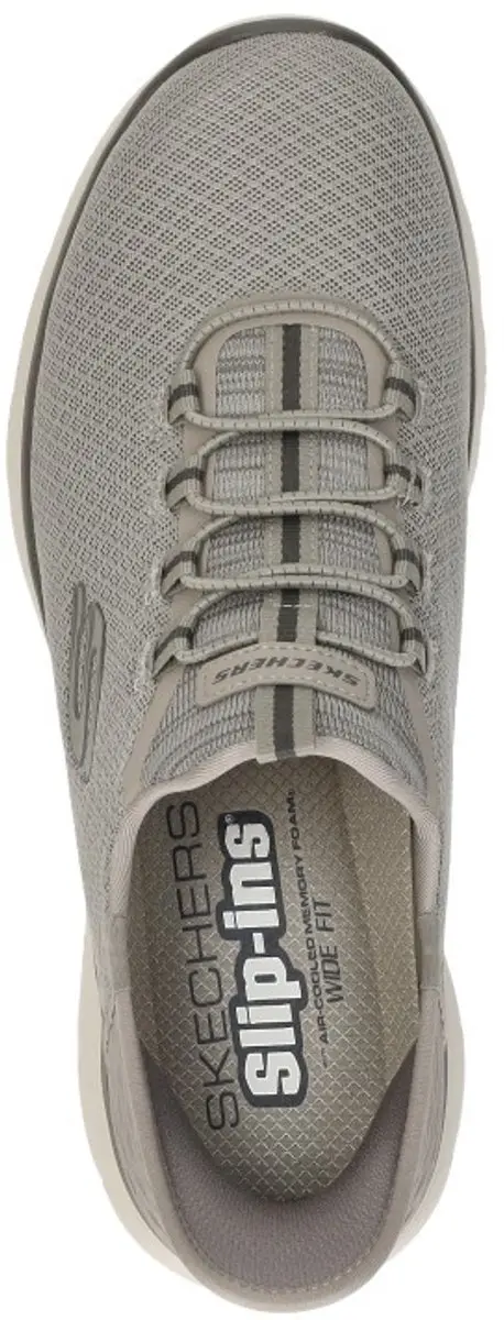 Skechers Slip-ins Summits Heren Sneakers - Taupe - 41 - afbeelding 5 van 6