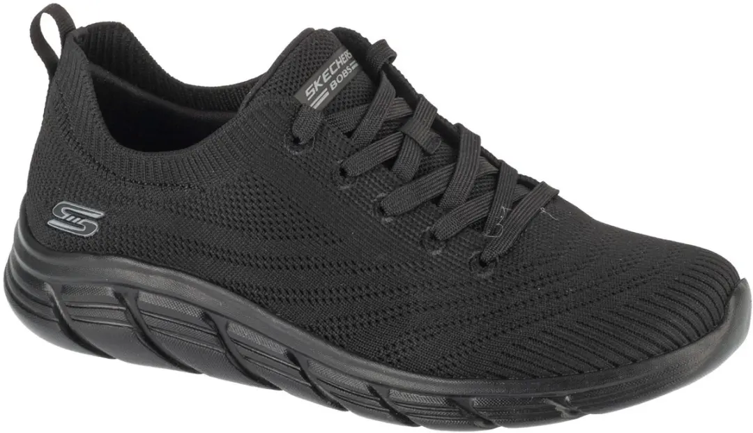 SKECHERS BOBS B FLEX LO-GRACEFUL STRIDE sneakers dames wit 117591 BBK Black