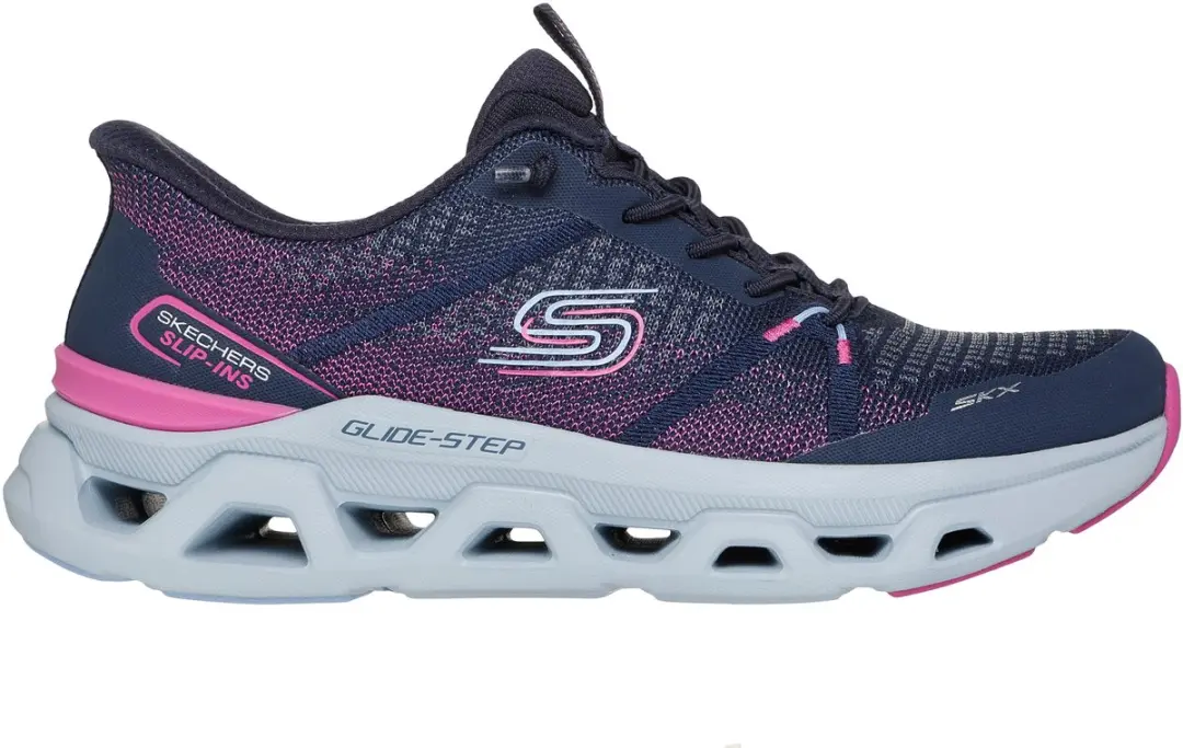 Skechers-150513 nvpk- instap- slipin -dames-blauw