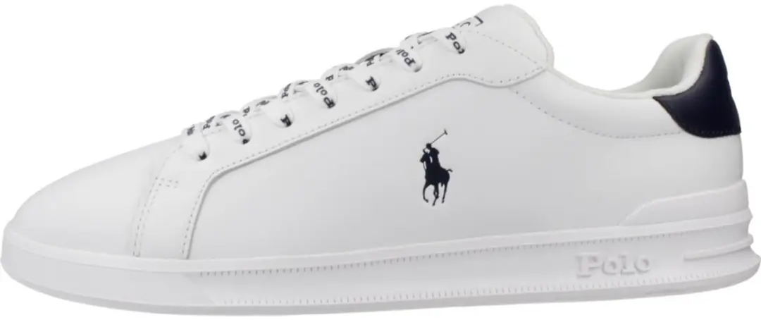 Polo Ralph Lauren Hrt Court Ii Sneakers - Leer - Heren - Wit - Maat 45