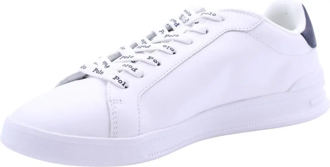 Polo Ralph Lauren Hrt Court Ii Sneakers - Leer - Heren - Wit - Maat 45