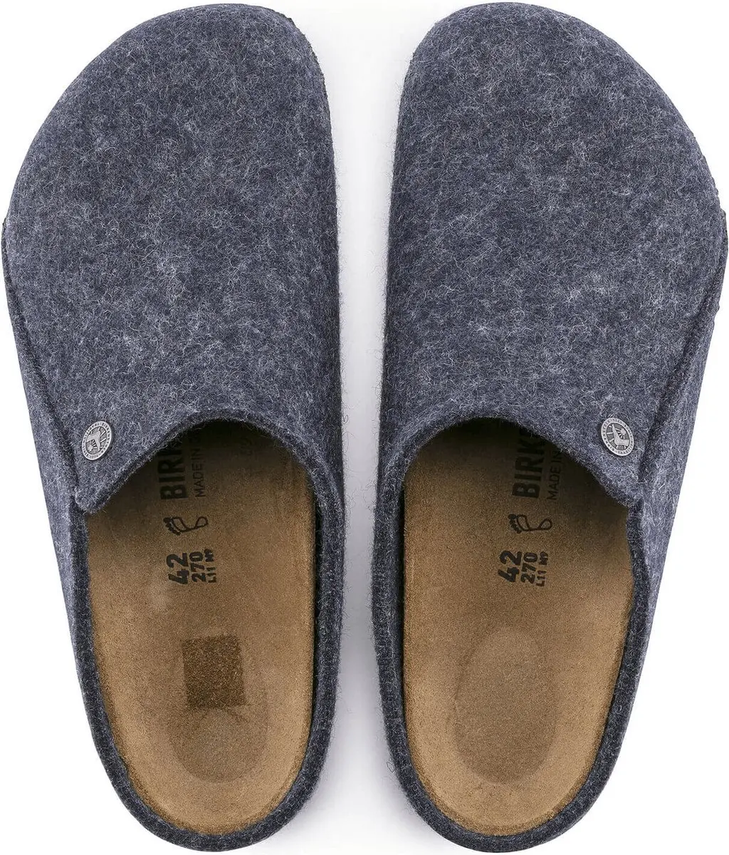 Birkenstock Zermatt Standard WZ Narrow Dames Sloffen - 36 - Dark Blue
